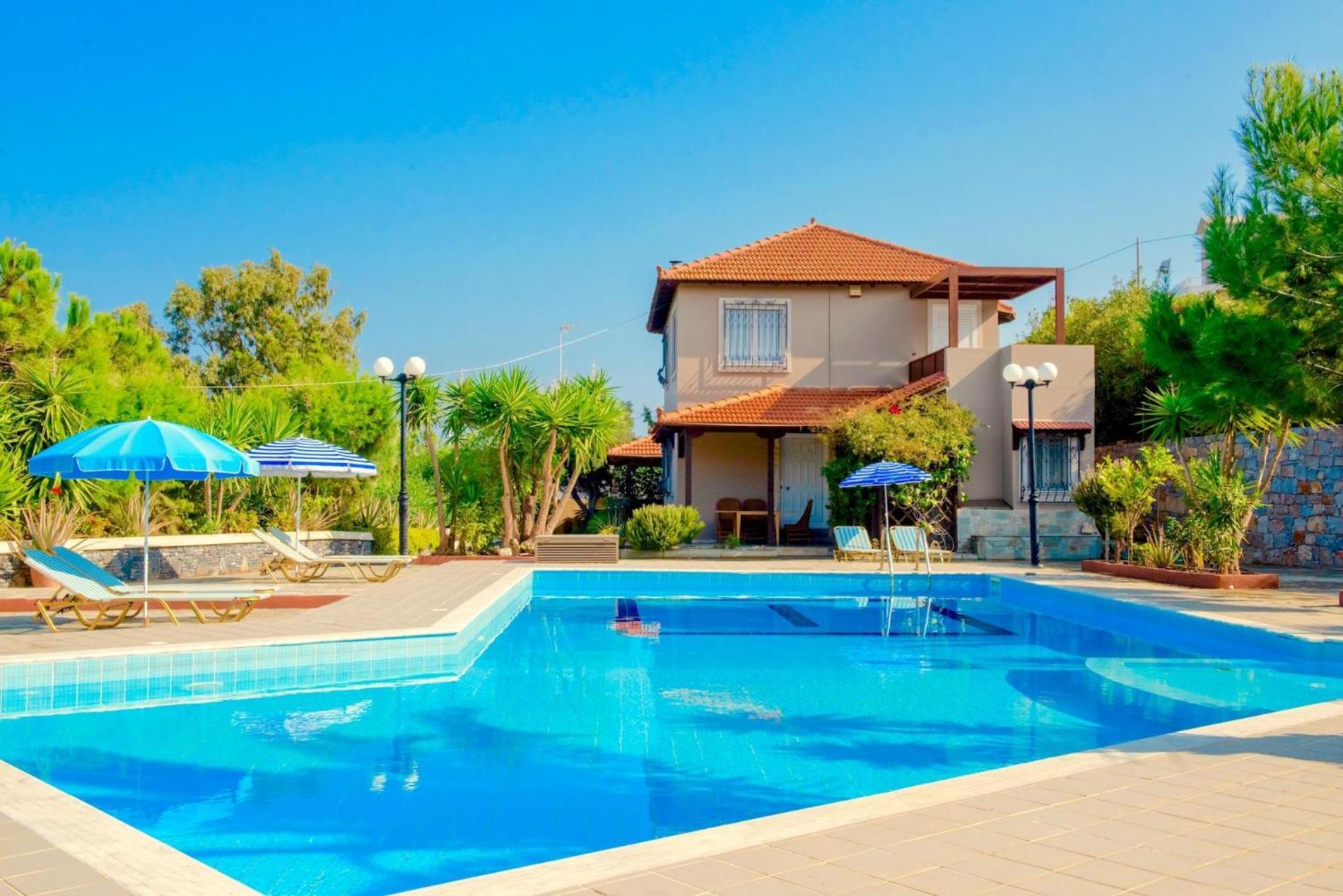 Villa Apollo Agia Pelagia Exteriör bild