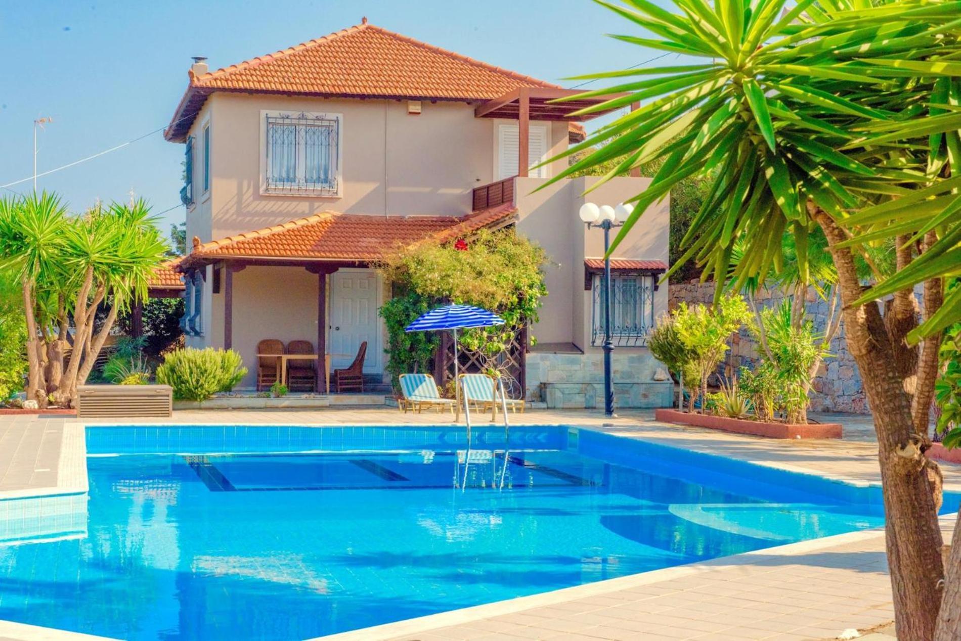 Villa Apollo Agia Pelagia Exteriör bild