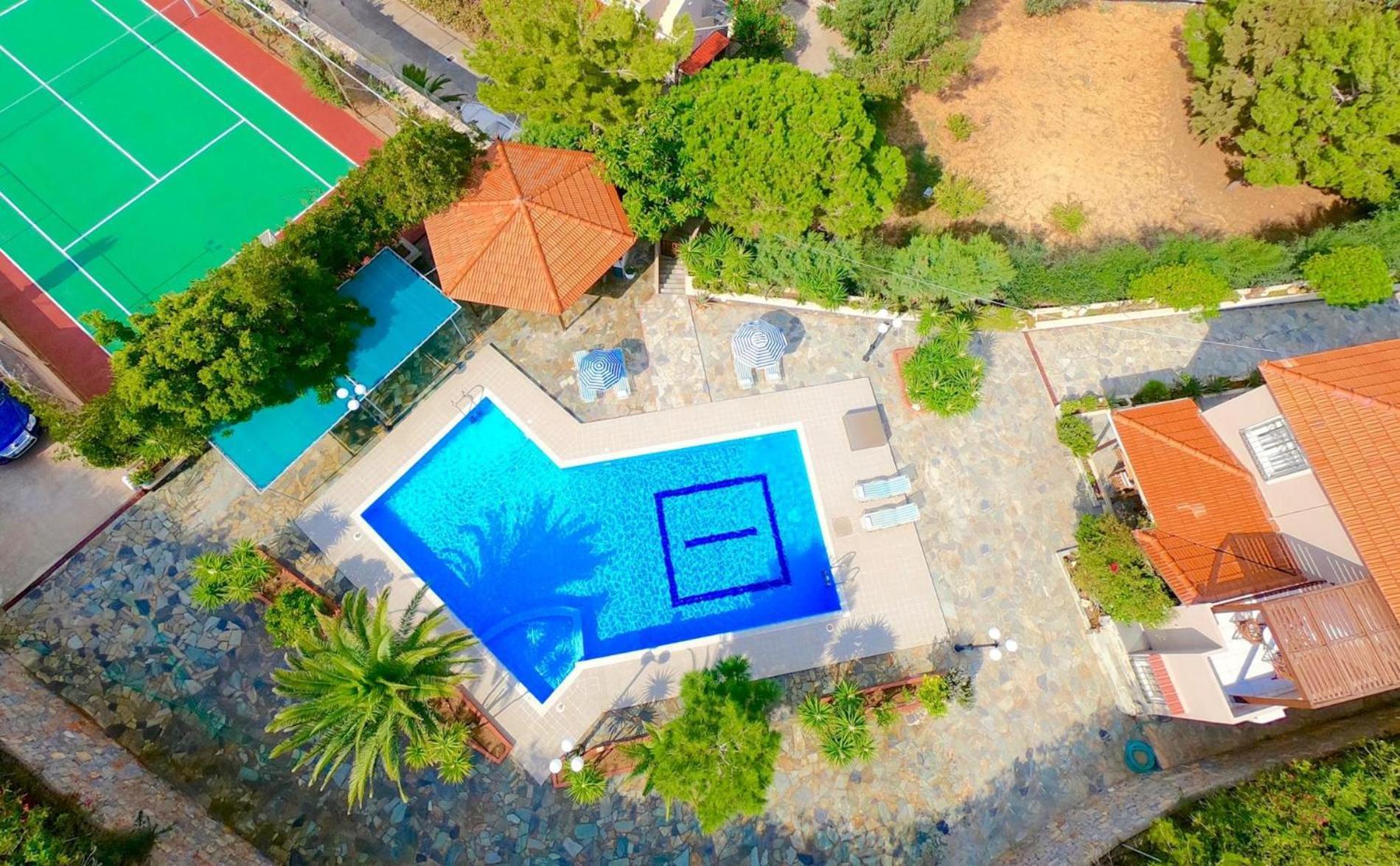 Villa Apollo Agia Pelagia Exteriör bild